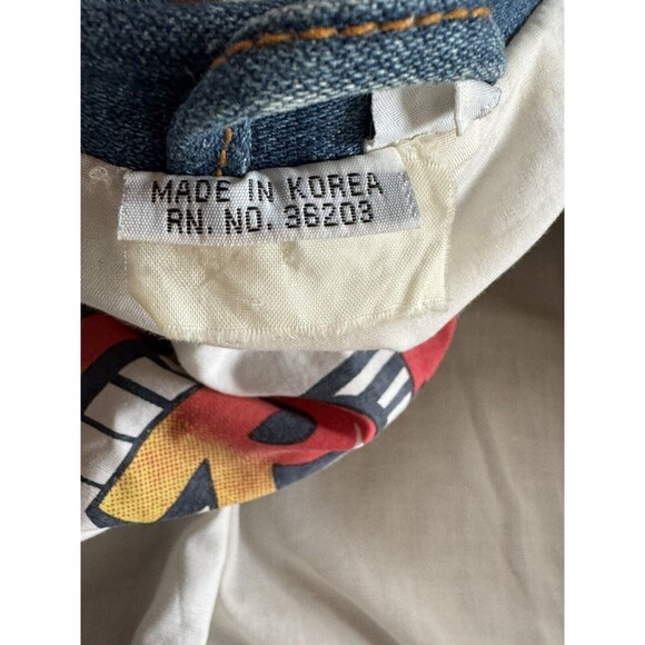 Vintage London Fog TURBO Jean Jacket Boys Girls Kids Size‎ Large / 7 - Picture 11 of 15